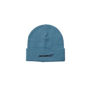 Hinnominate Cuffed Beanie Logo Style Women Light blue Hats & Caps
